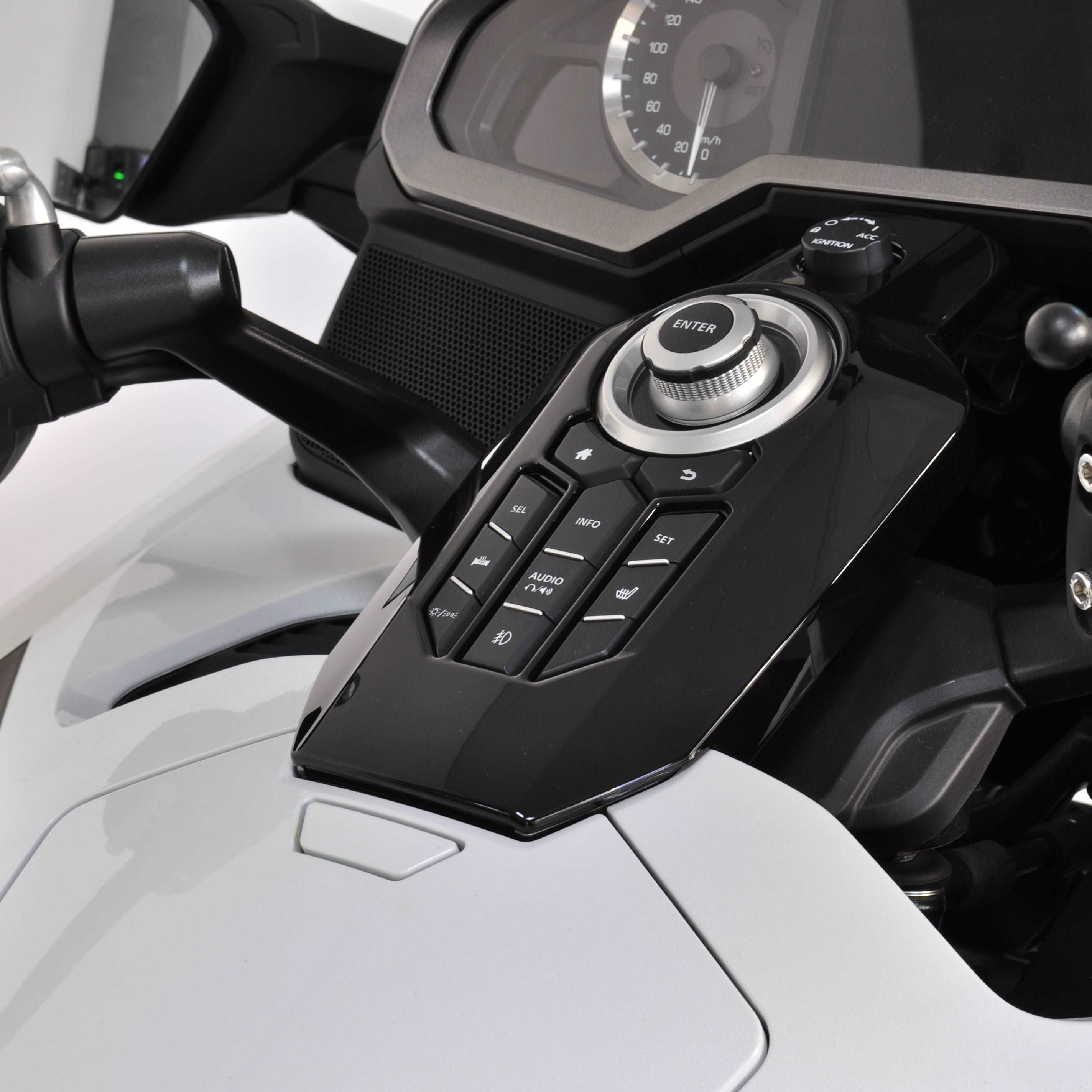 Motorcycle Accessories Console Switch Panel Cover Central Button Decoration 2018-2023 For Honda Goldwing GL1800 F6B