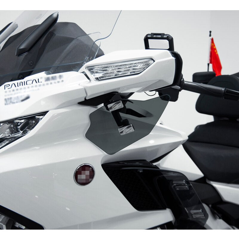 Panical Upper Air Deflectors Wide Wind Deflector Side Wind Windshield for Honda Gold Wing GL 1800 F6B 2018-2023 Accessories