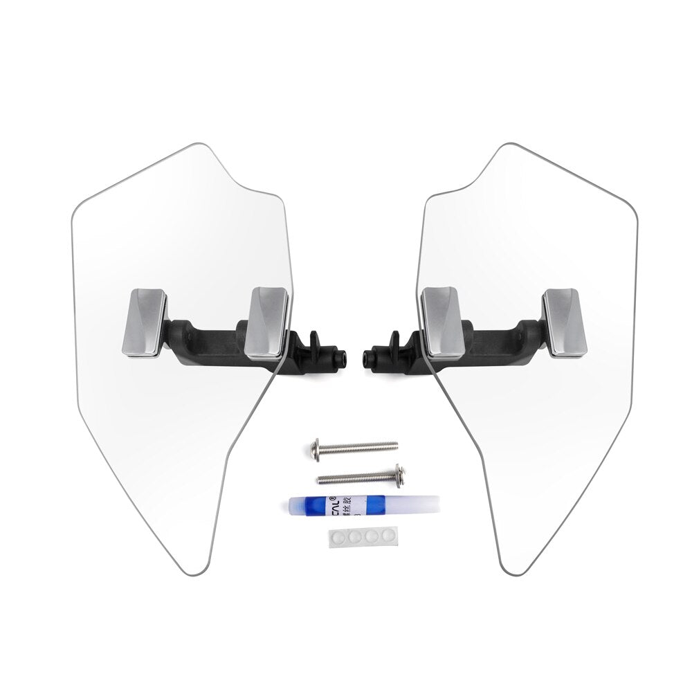 Panical Upper Air Deflectors Wide Wind Deflector Side Wind Windshield for Honda Gold Wing GL 1800 F6B 2018-2023 Accessories