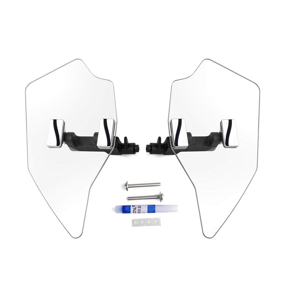 Panical Upper Air Deflectors Wide Wind Deflector Side Wind Windshield for Honda Gold Wing GL 1800 F6B 2018-2023 Accessories