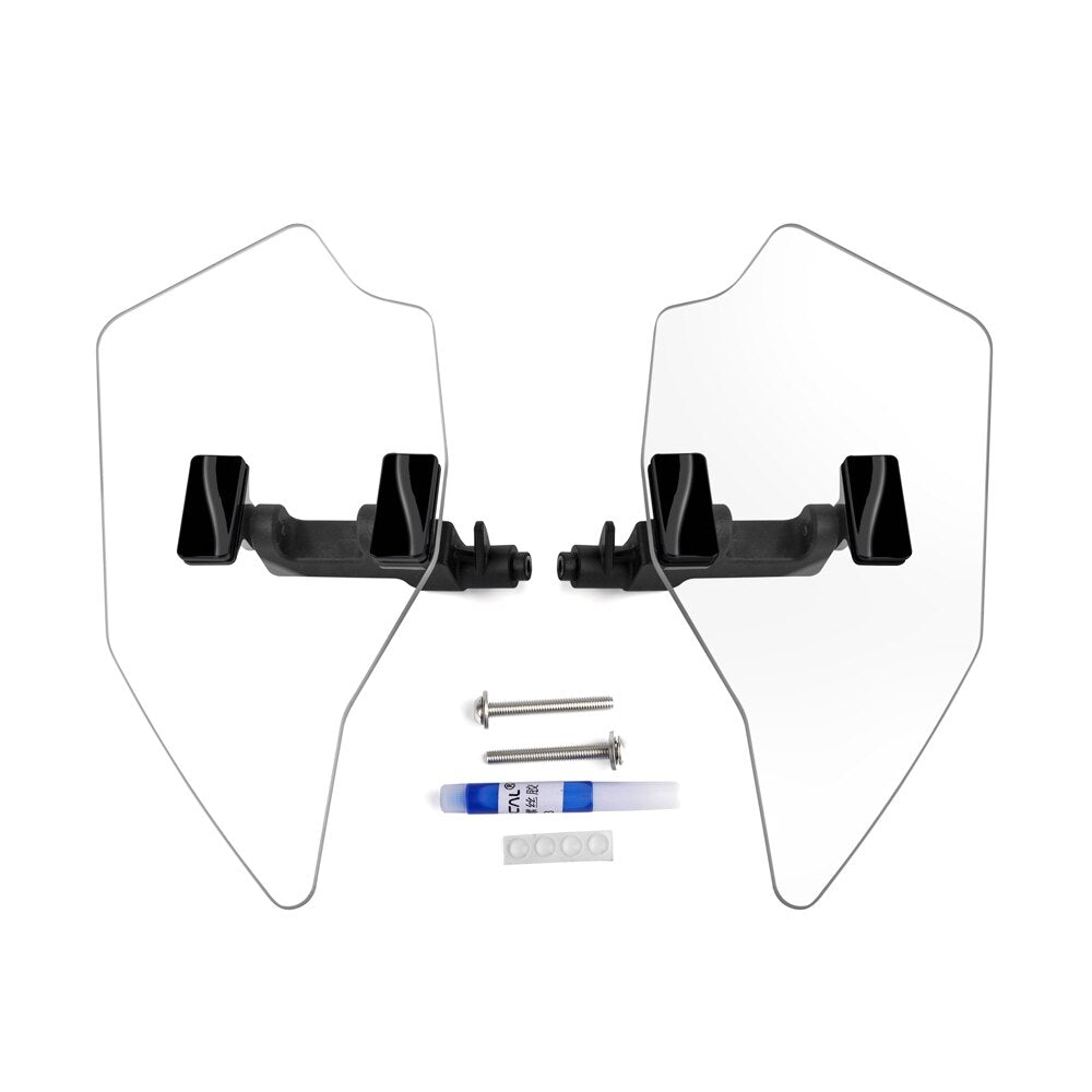 Panical Upper Air Deflectors Wide Wind Deflector Side Wind Windshield for Honda Gold Wing GL 1800 F6B 2018-2023 Accessories