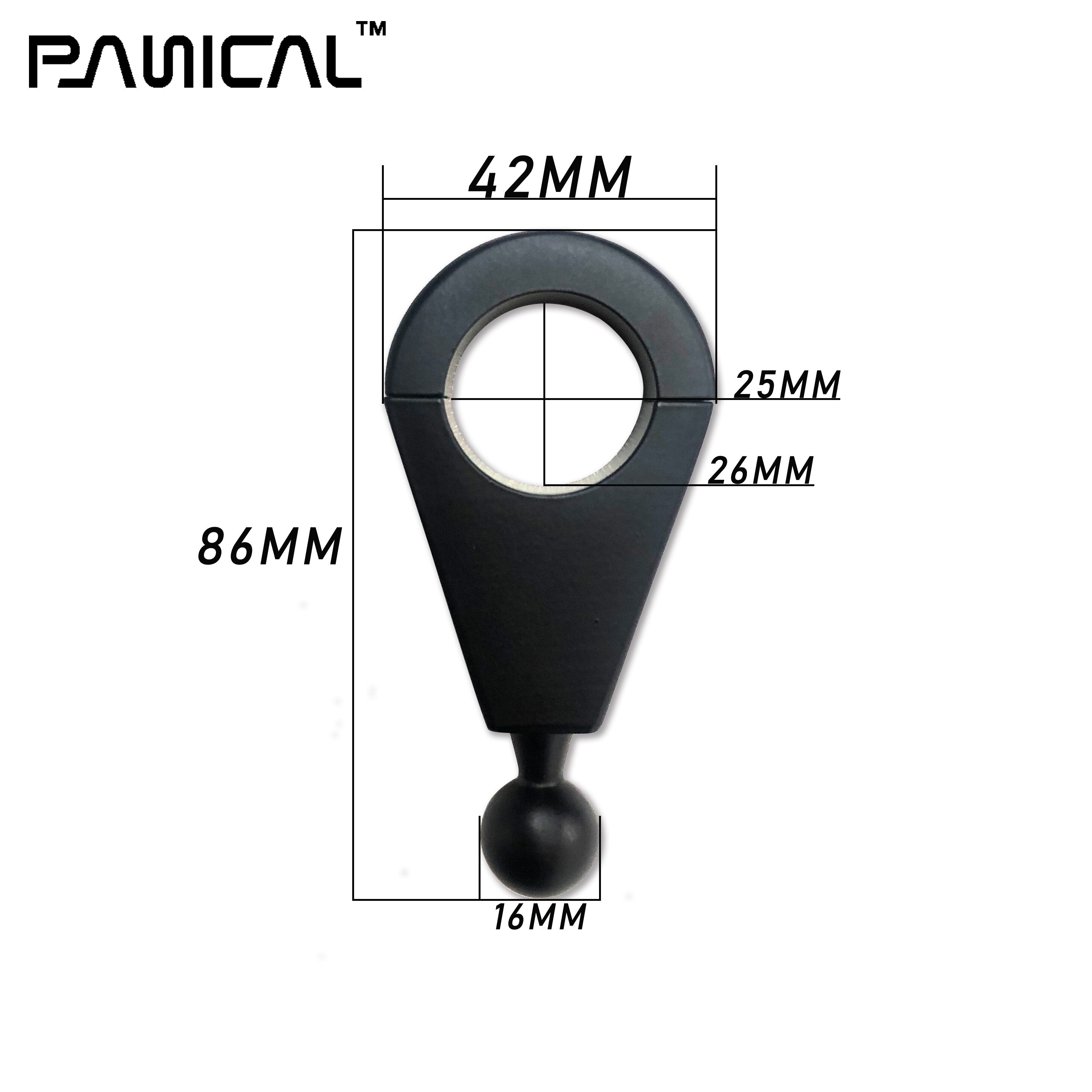 Panical Motorcycle Phone Holder Navigation Holder Water Cup Holder For Honda Harley-Davidson Indian Yamaha And Other General Models