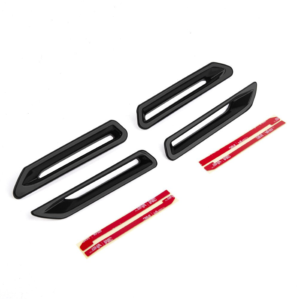 PANICAL Motorrad-Luftführungen, Kühlerschlitz, dekorative Schutzabdeckung, Verkleidung für Honda Gold Wing 1800 GL1800 F6B 2018–2023, Chrom 